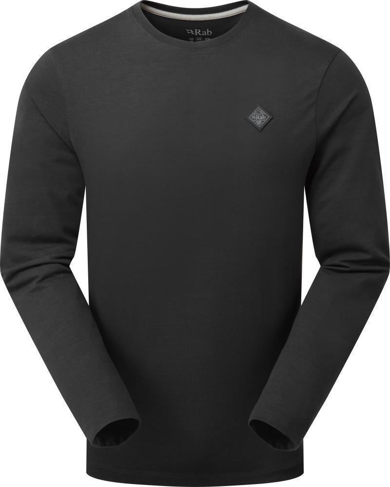 Basecamp Logo Badge LS Tee - Mens - Beluga 1