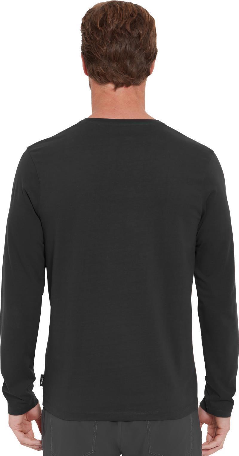 Basecamp Logo Badge LS Tee - Mens - Beluga 4