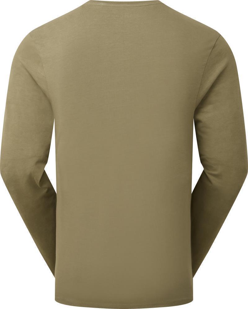 Basecamp Logo Badge LS Tee - Mens - Light Khaki 2