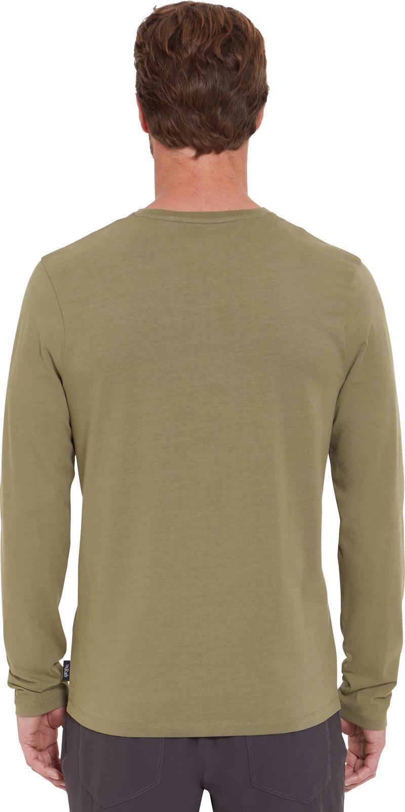 Basecamp Logo Badge LS Tee - Mens - Light Khaki 4