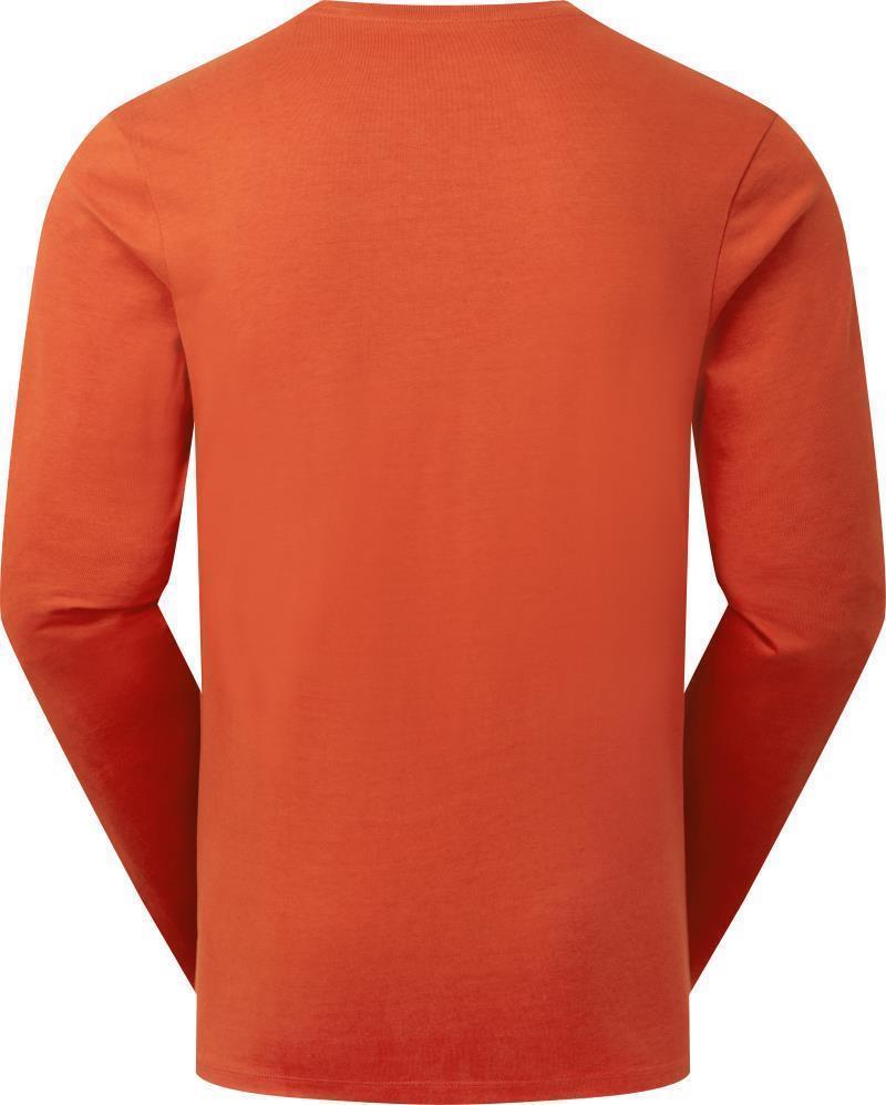 Basecamp Logo Badge LS Tee - Mens - Red Clay 2