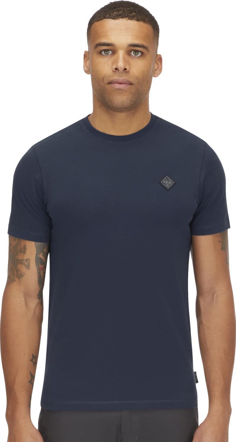 Basecamp Logo Badge Tee - Mens - Tempest Blue 1