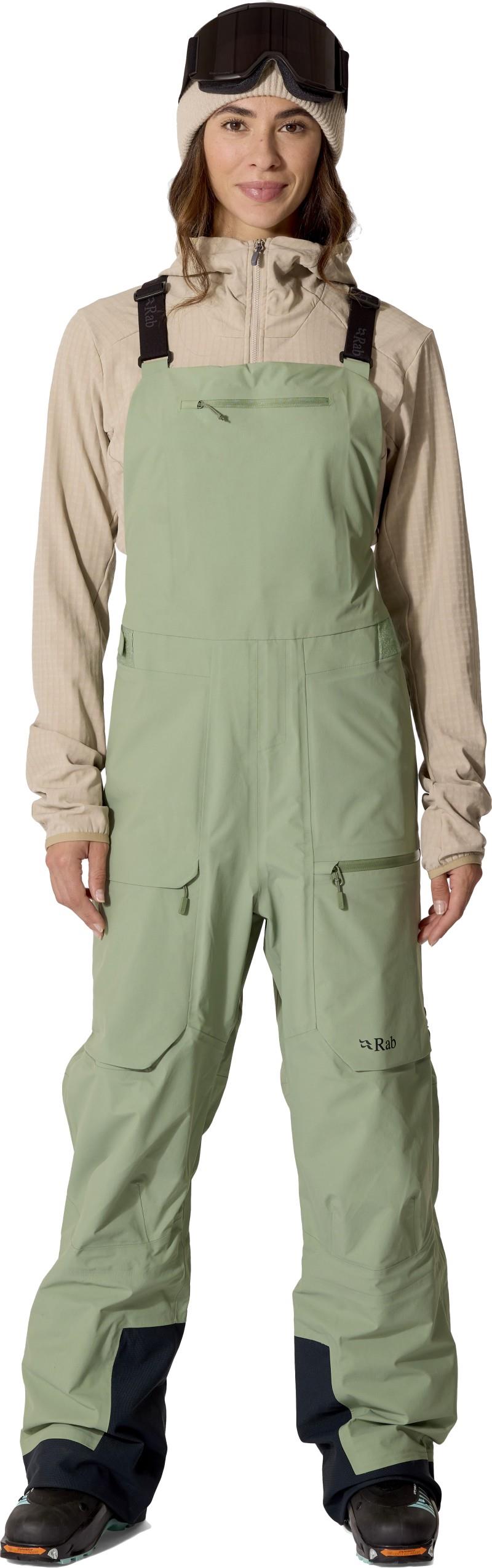 Bigline Bibs - Womens - dark fig green 1