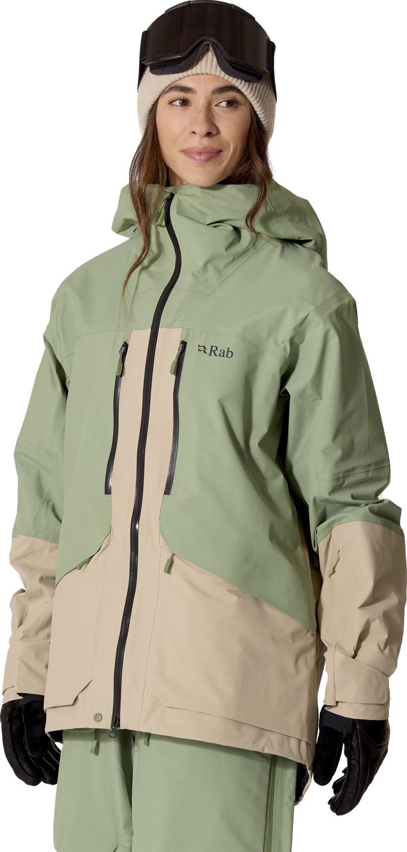 Bigline Jacket - Womens - dark fig green / dark pebble 1