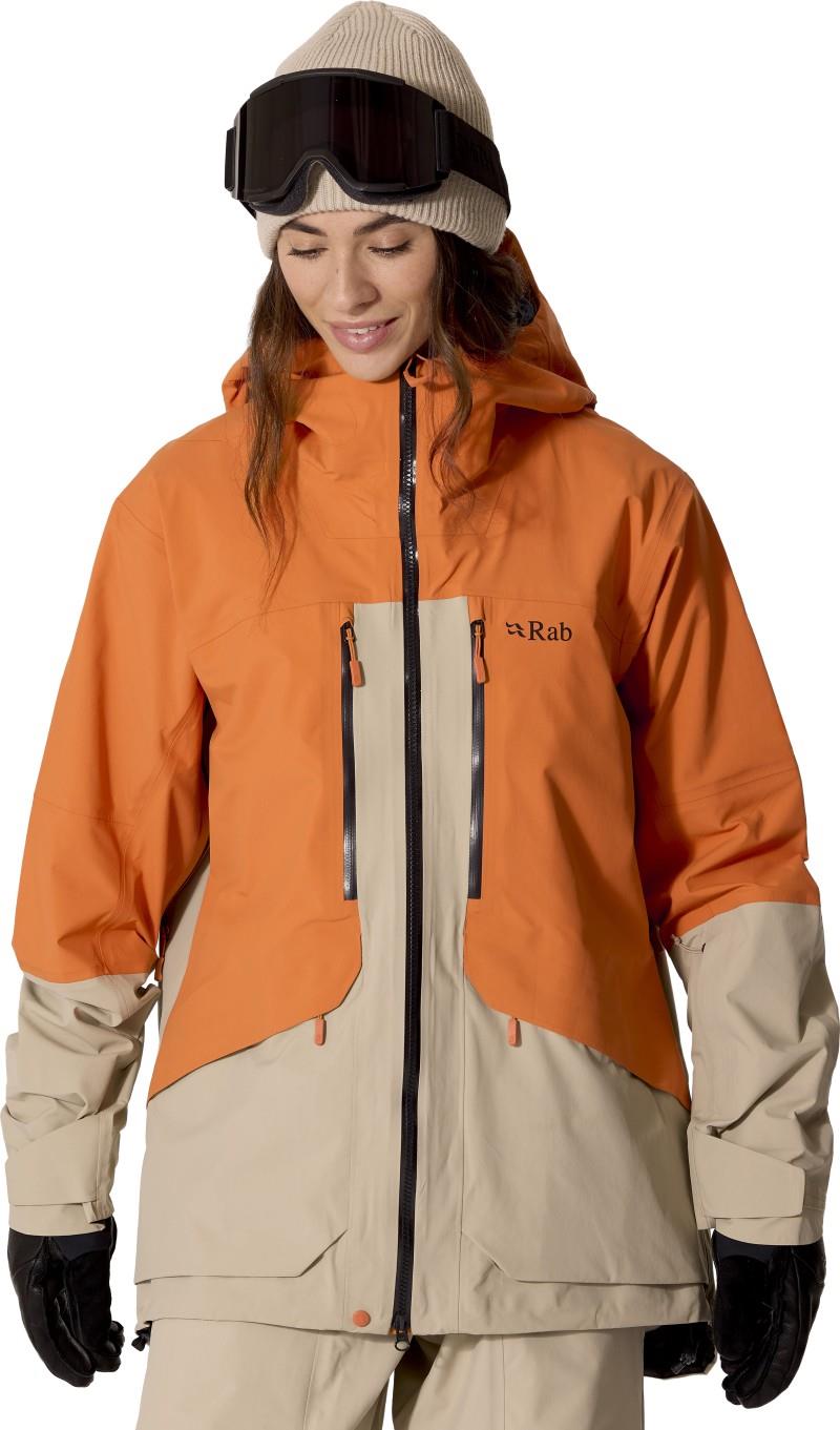 Bigline Jacket - Womens - dark melba / dark pebble 1