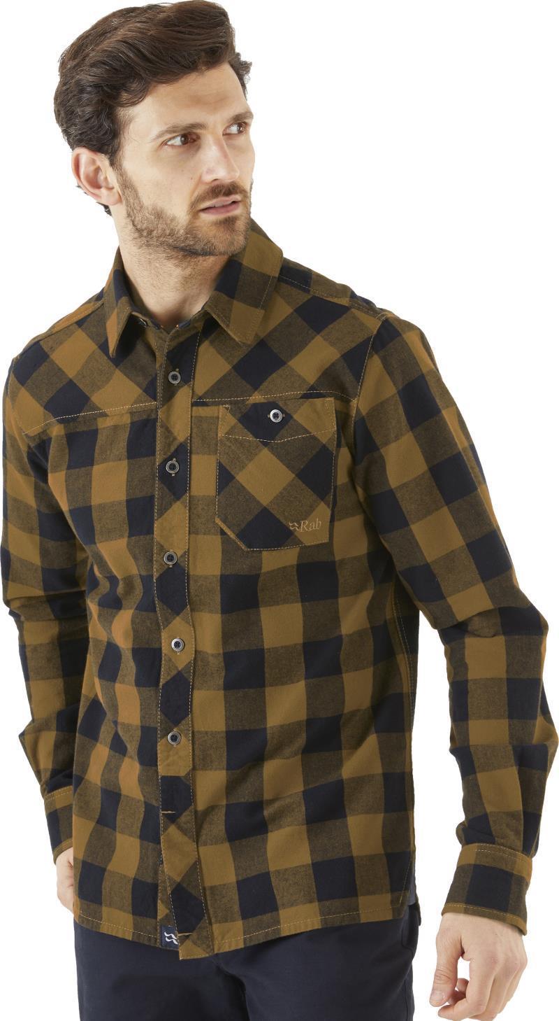 Boundary Shirt - Mens - Caramel Check 1