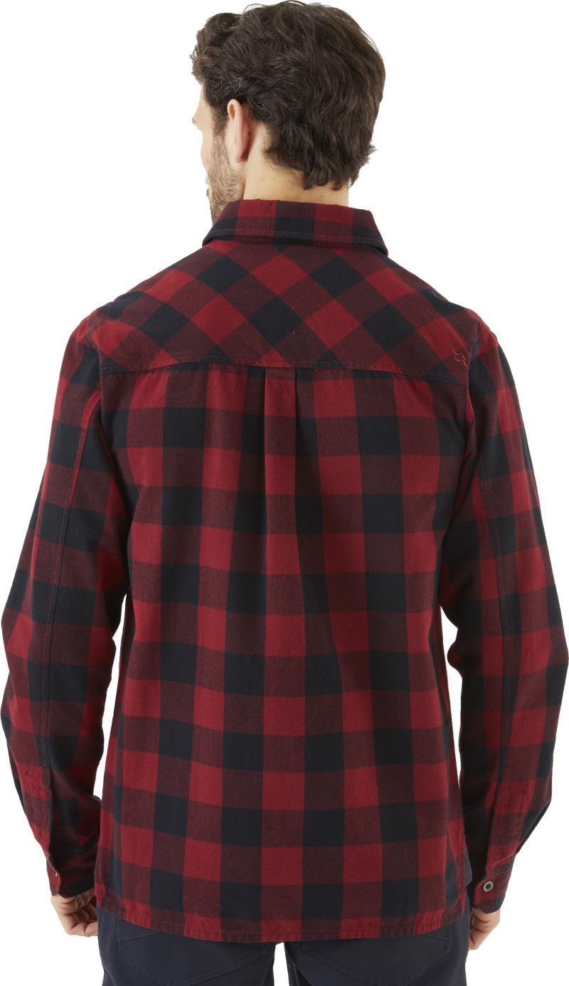 Boundary Shirt - Mens - Oxblood Red Check 2