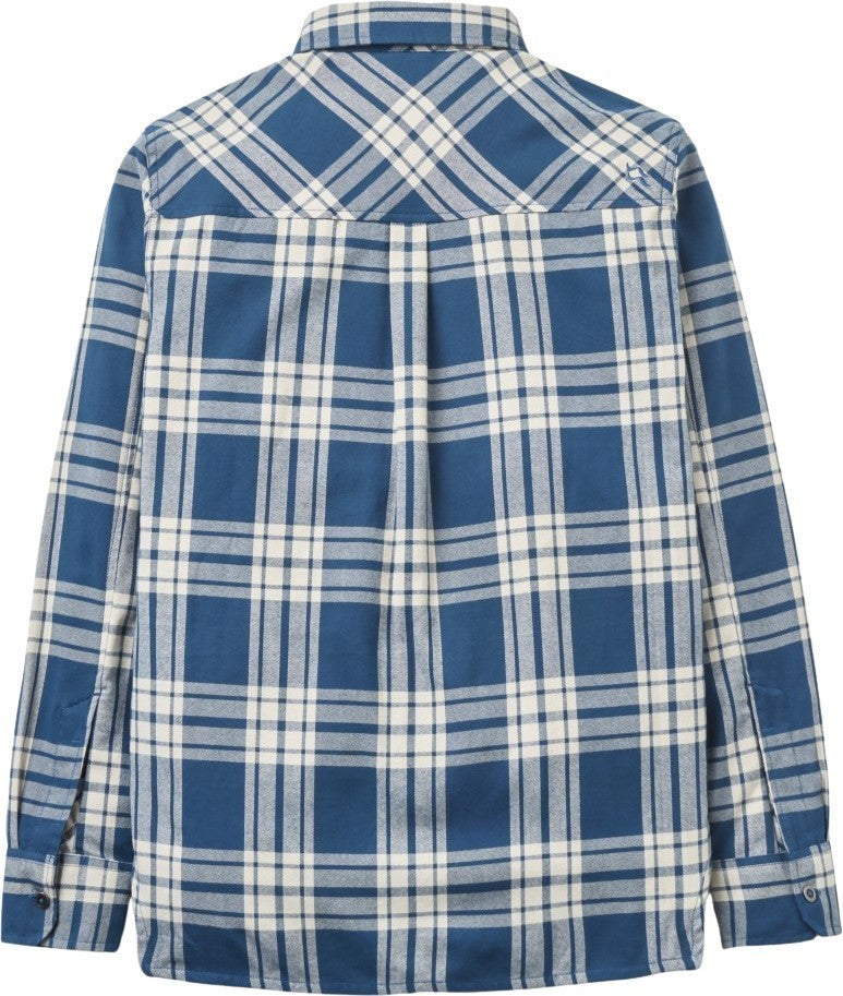 Boundary Shirt - Mens - tempest blue check 1