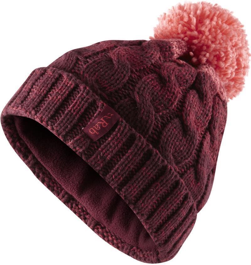 Braid Beanie - Maple / Roccoco / Coral 1