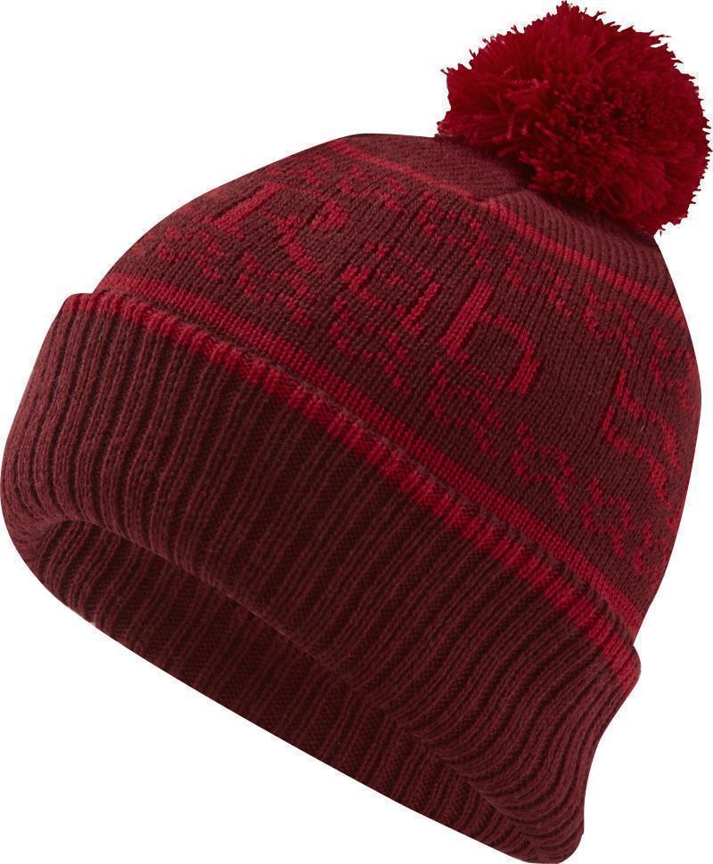 Braid Beanie - Oxblood Red 1