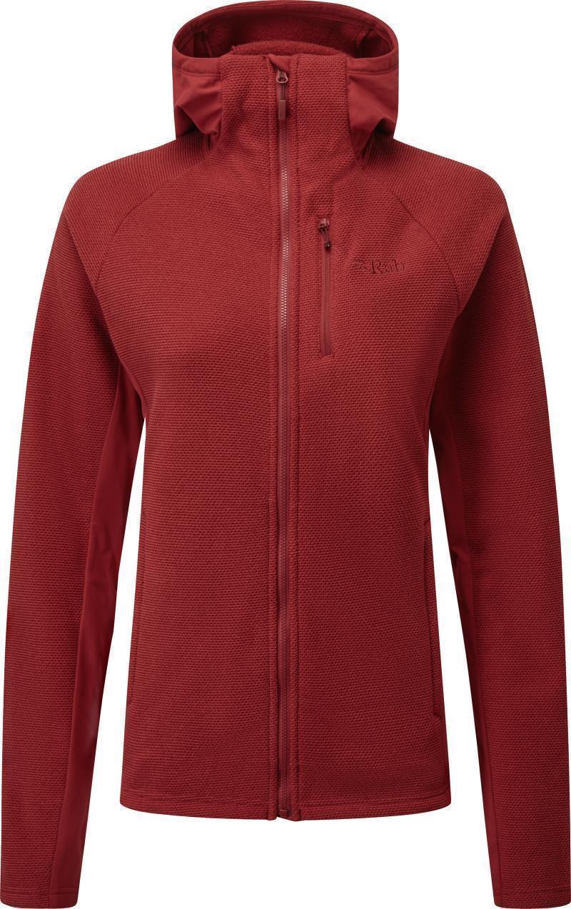Capacitor Hoody - Womens - Crimson 1