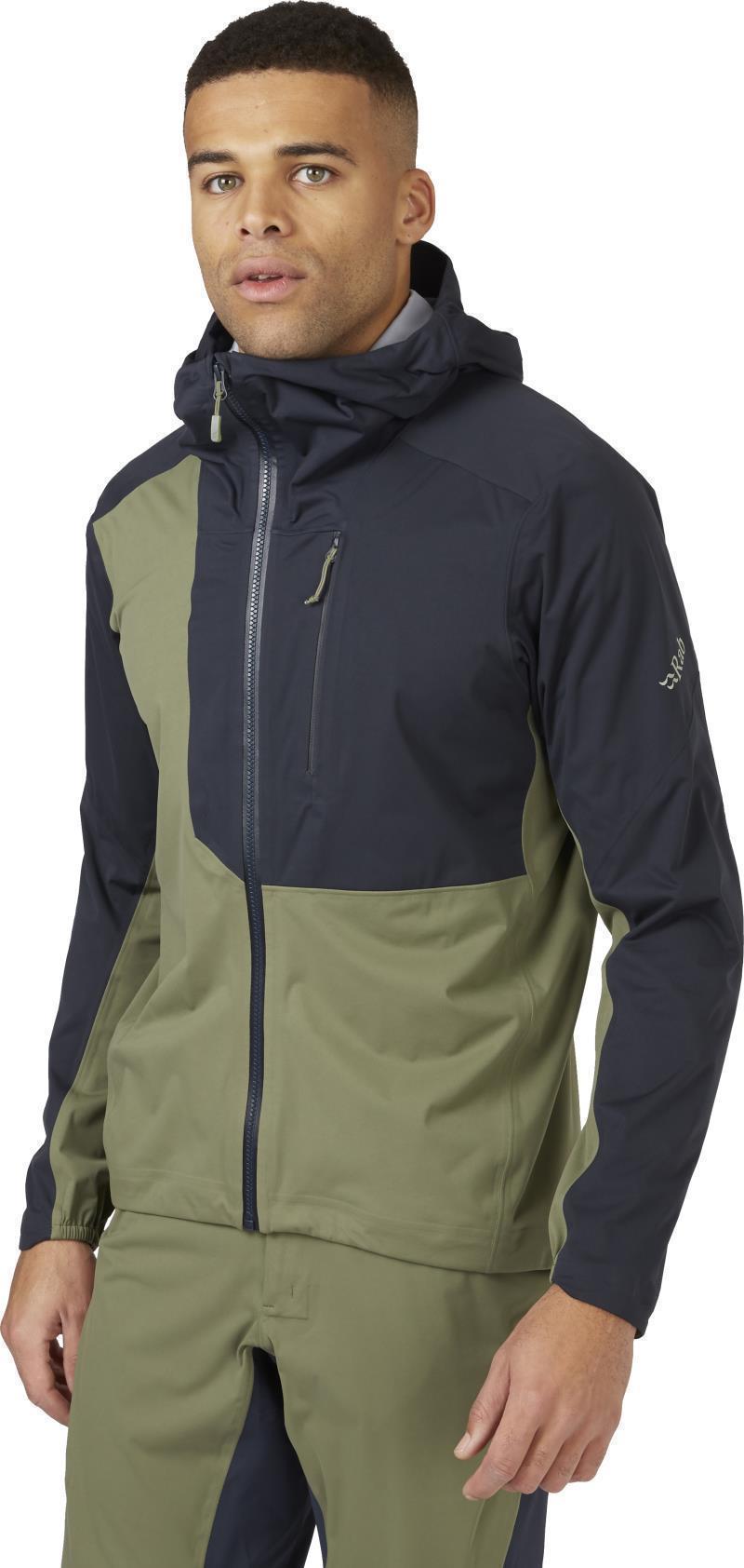 Cinder Kinetic Jacket - Mens - Light Khaki / Beluga 3