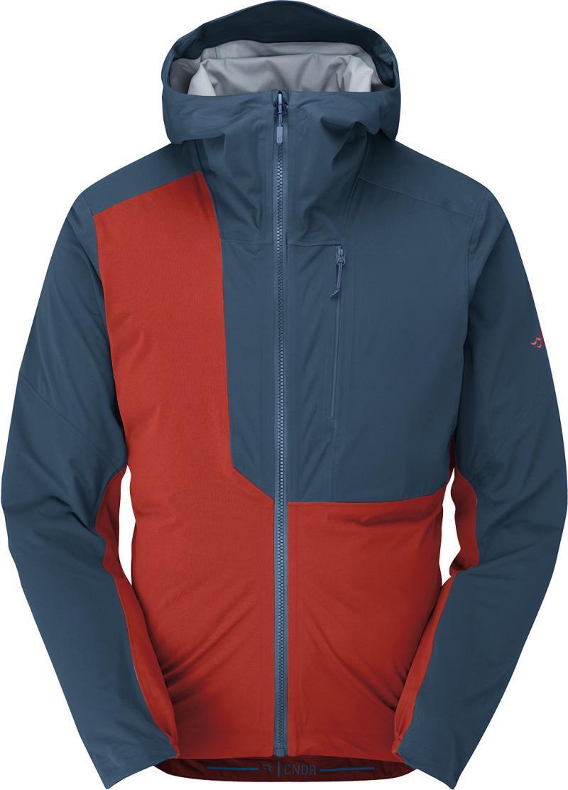Cinder Kinetic Jacket - Mens - Tuscan Red / Tempest Blue 1