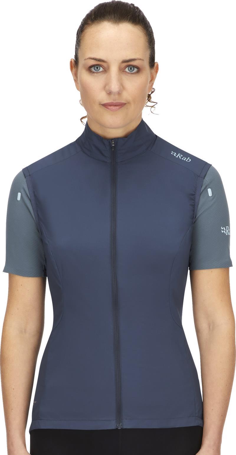Cinder Windveil Vest - Womens - Tempest Blue 1