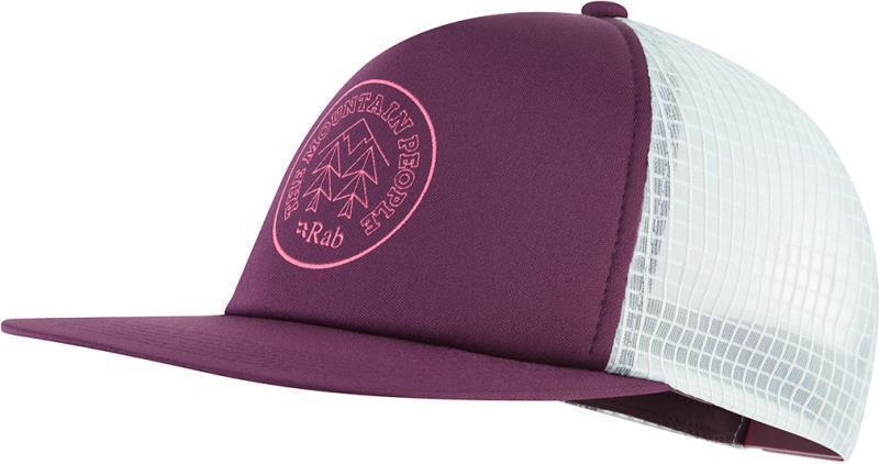 Cirque Print Cap - mulberry / pewter 1