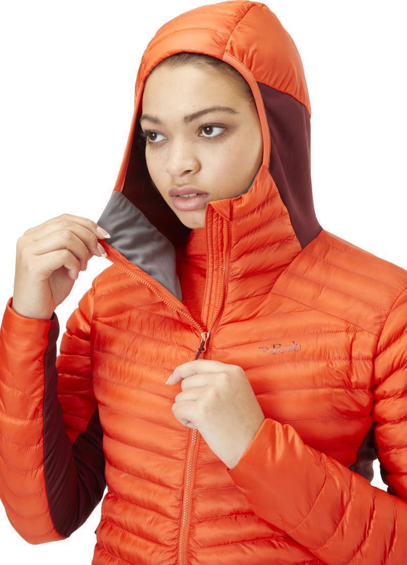 Cirrus Flex 2.0 Hoody - Womens - Red Grapefruit 8