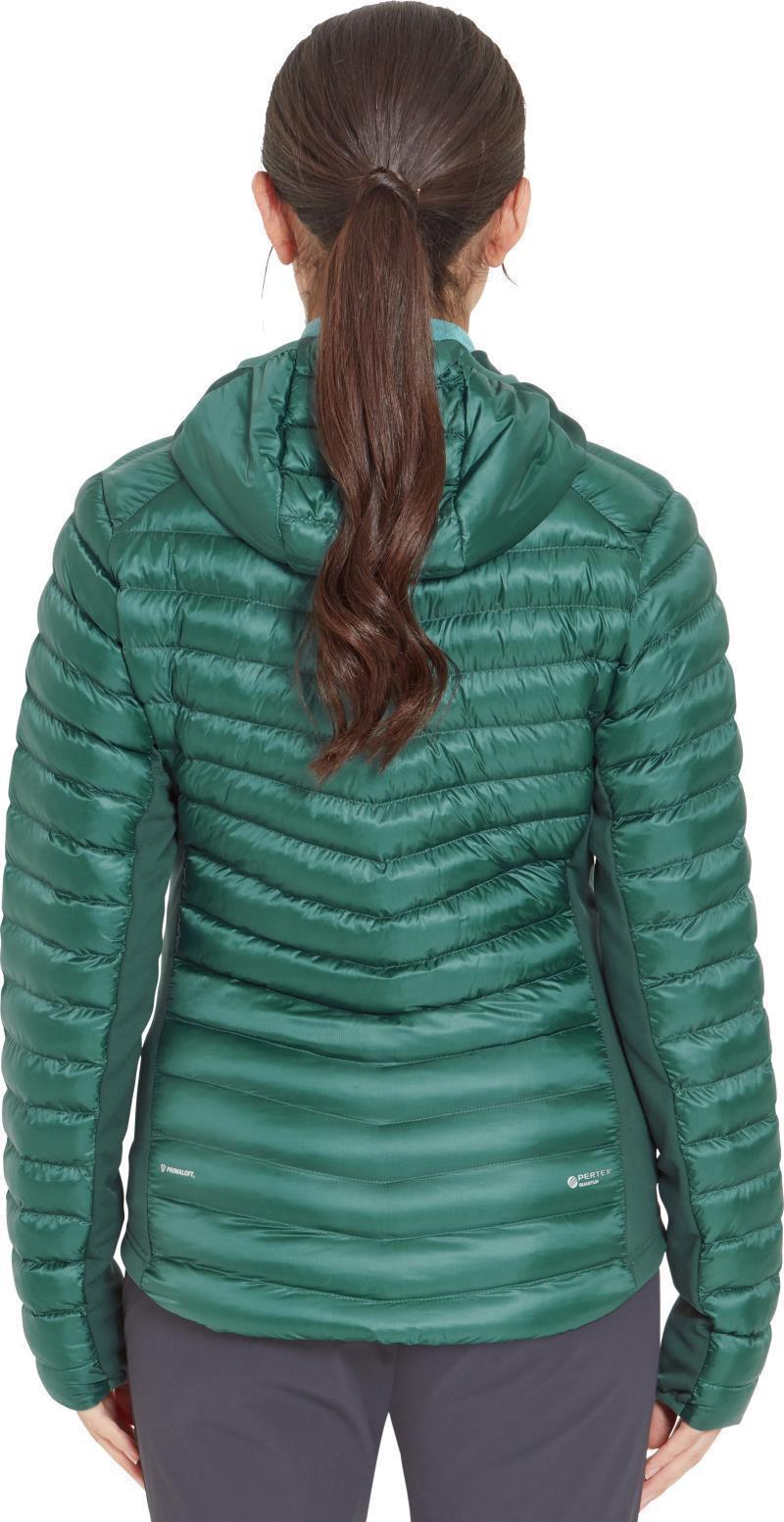 Cirrus Flex Hoody - Womens - eucalyptus / green slate 1