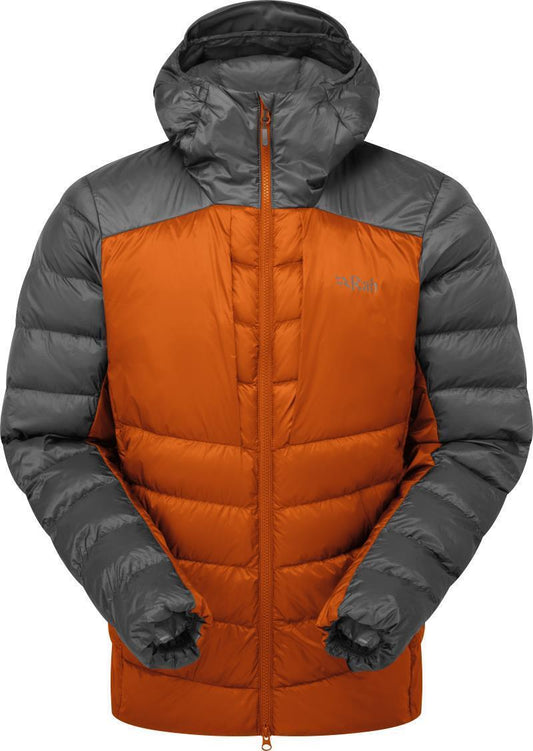 Cirrus Ultra Hoody - Mens - Graphene / Marmalade 1