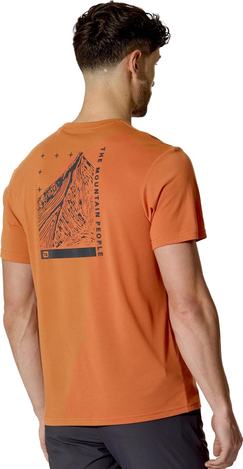 Crimp Esker Tee - Mens - dark melba 1