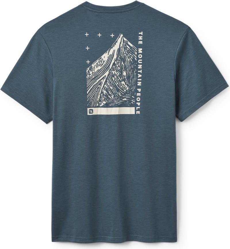 Crimp Esker Tee - Mens - orion blue 1