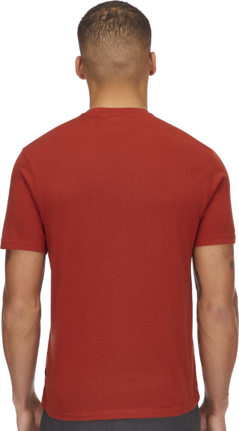 Crimp Logo Tee - Mens - Tuscan Red 3
