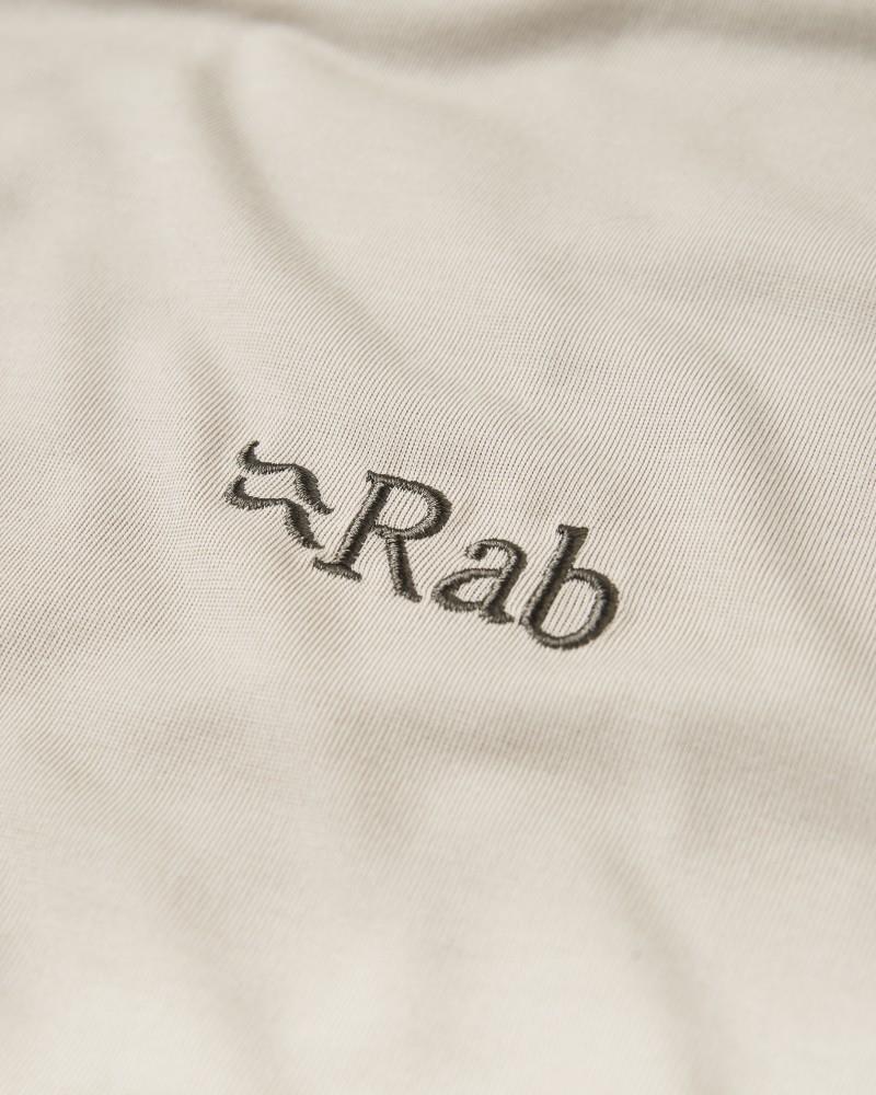 Crimp Logo Tee - Mens - pebble 1