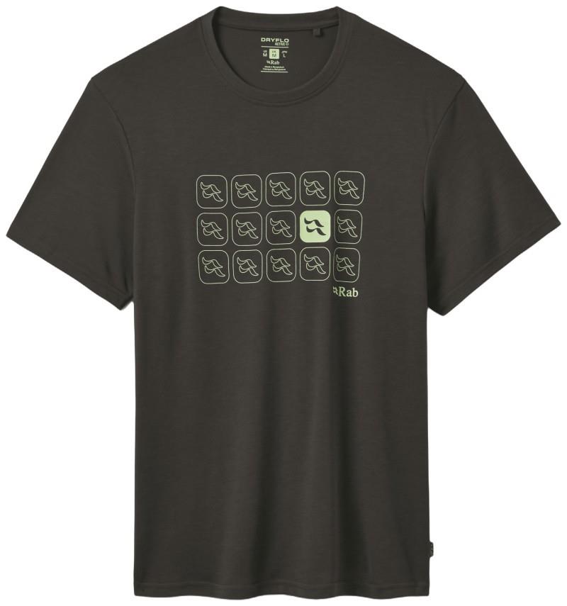 Crimp Repeat Tee - Mens - beluga 1