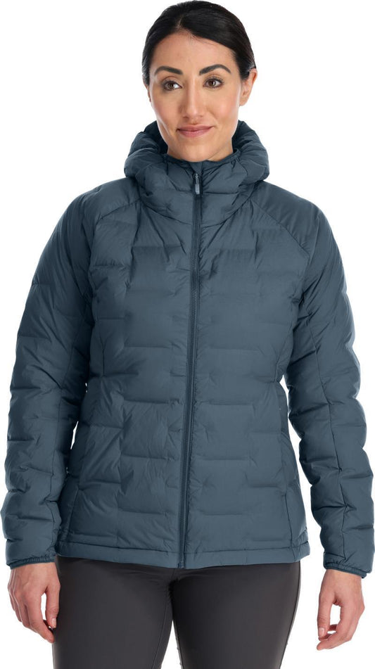 Cubit Stretch Down Hoody - Womens - Bering Sea 1