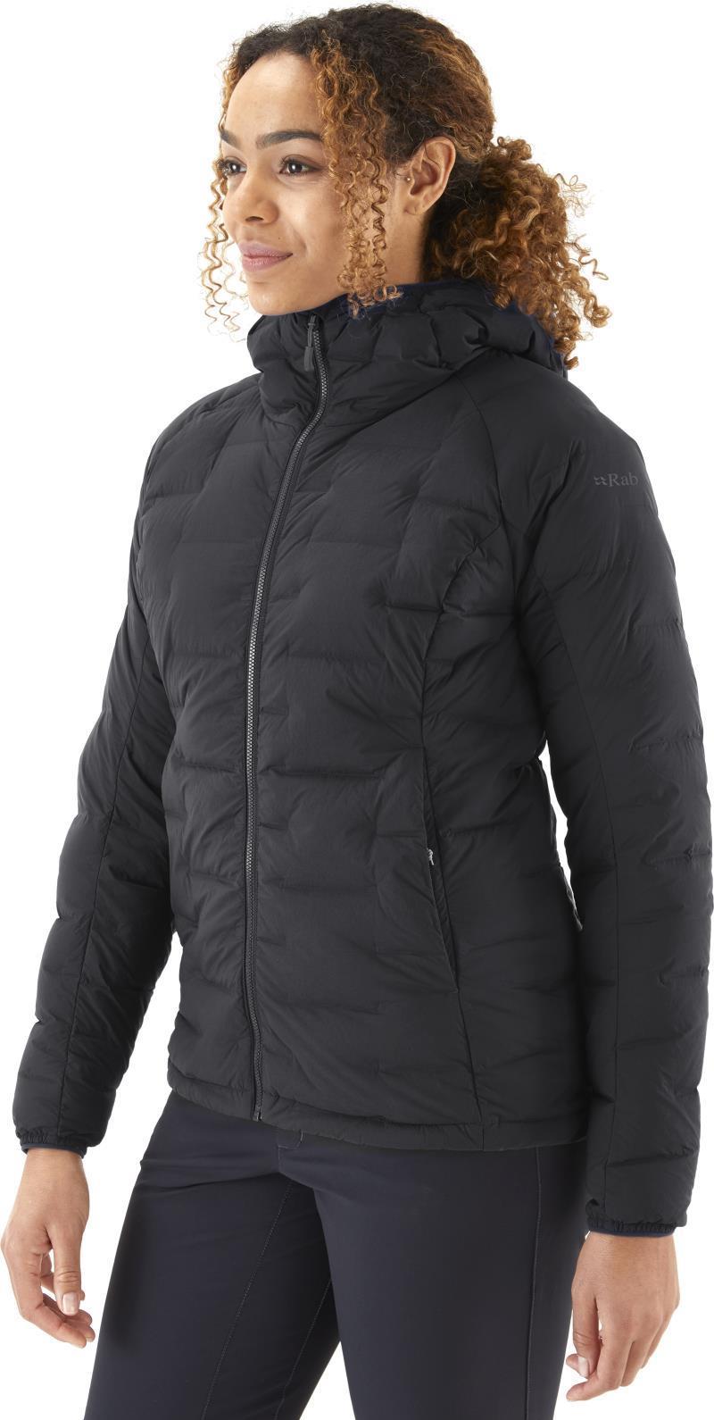 Cubit Stretch Down Hoody - Womens - Ebony 2