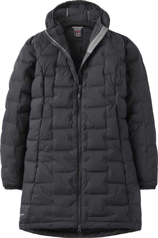 Cubit Stretch Down Parka - Womens - black 1
