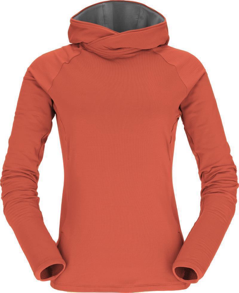 Dihedral Hoody - Womens - red grapefruit 1