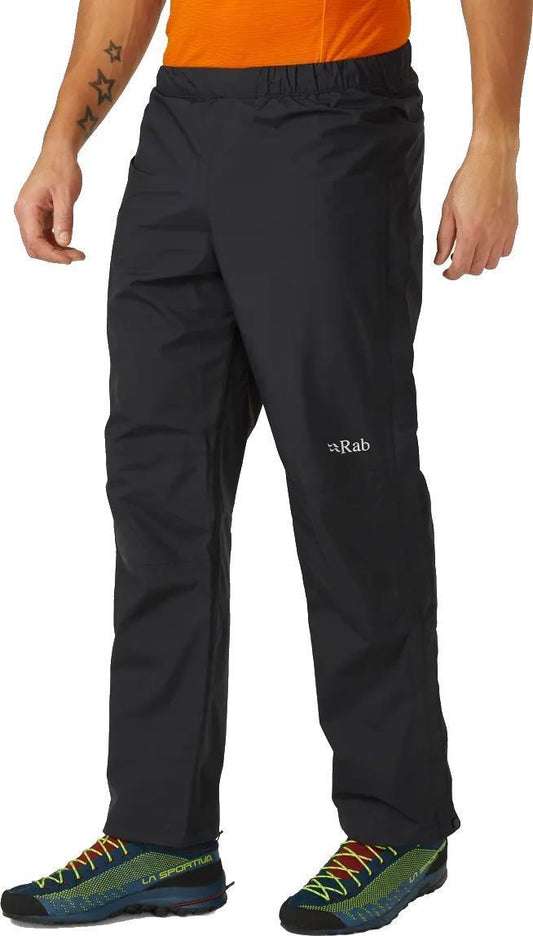 Downpour Eco Full Zip Pants, Long - Mens - Black 1