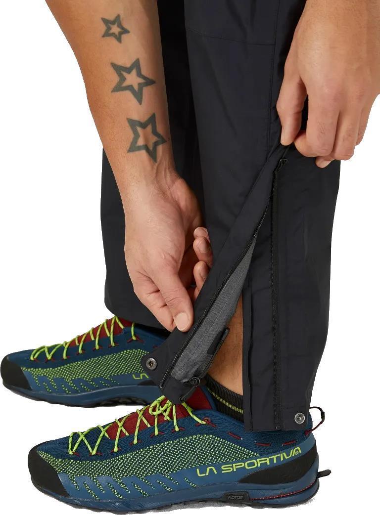 Downpour Eco Full Zip Pants, Long - Mens - Black 5