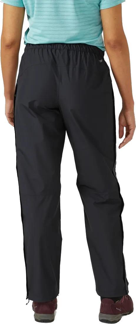 Downpour Eco Full Zip Pants, Long - Womens - Black 3