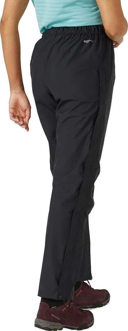 Downpour Eco Full Zip Pants, Long - Womens - Black 4