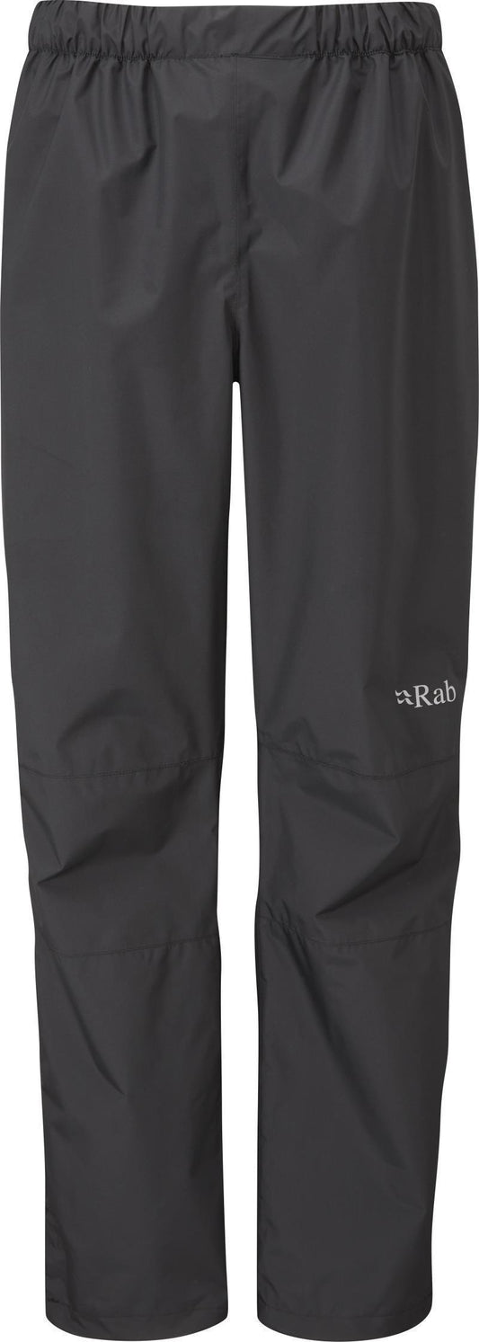 Downpour Eco Full Zip Pants, Reg - Womens - Black 1