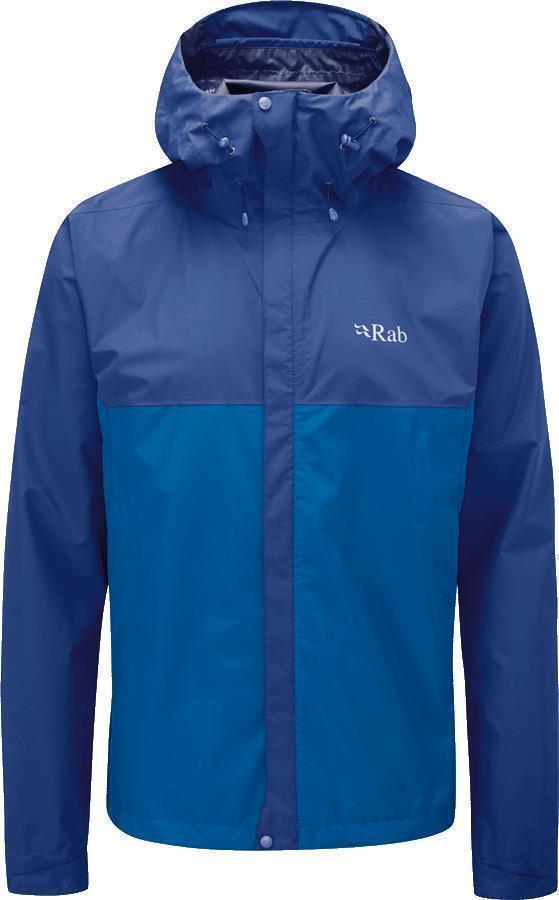 Downpour Eco Jacket - Mens - Nightfall Blue / Ascent Blue 1