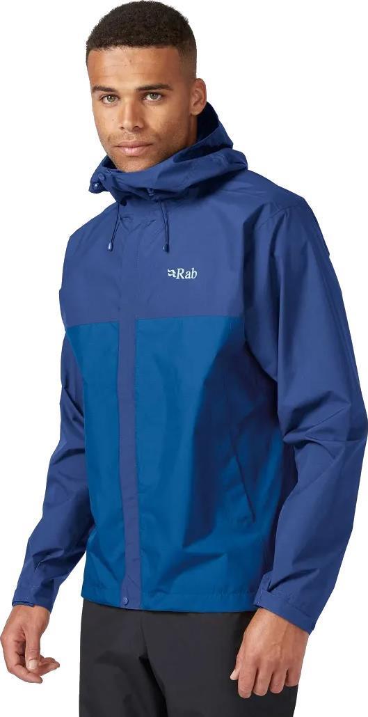 Downpour Eco Jacket - Mens - Nightfall Blue / Ascent Blue 2