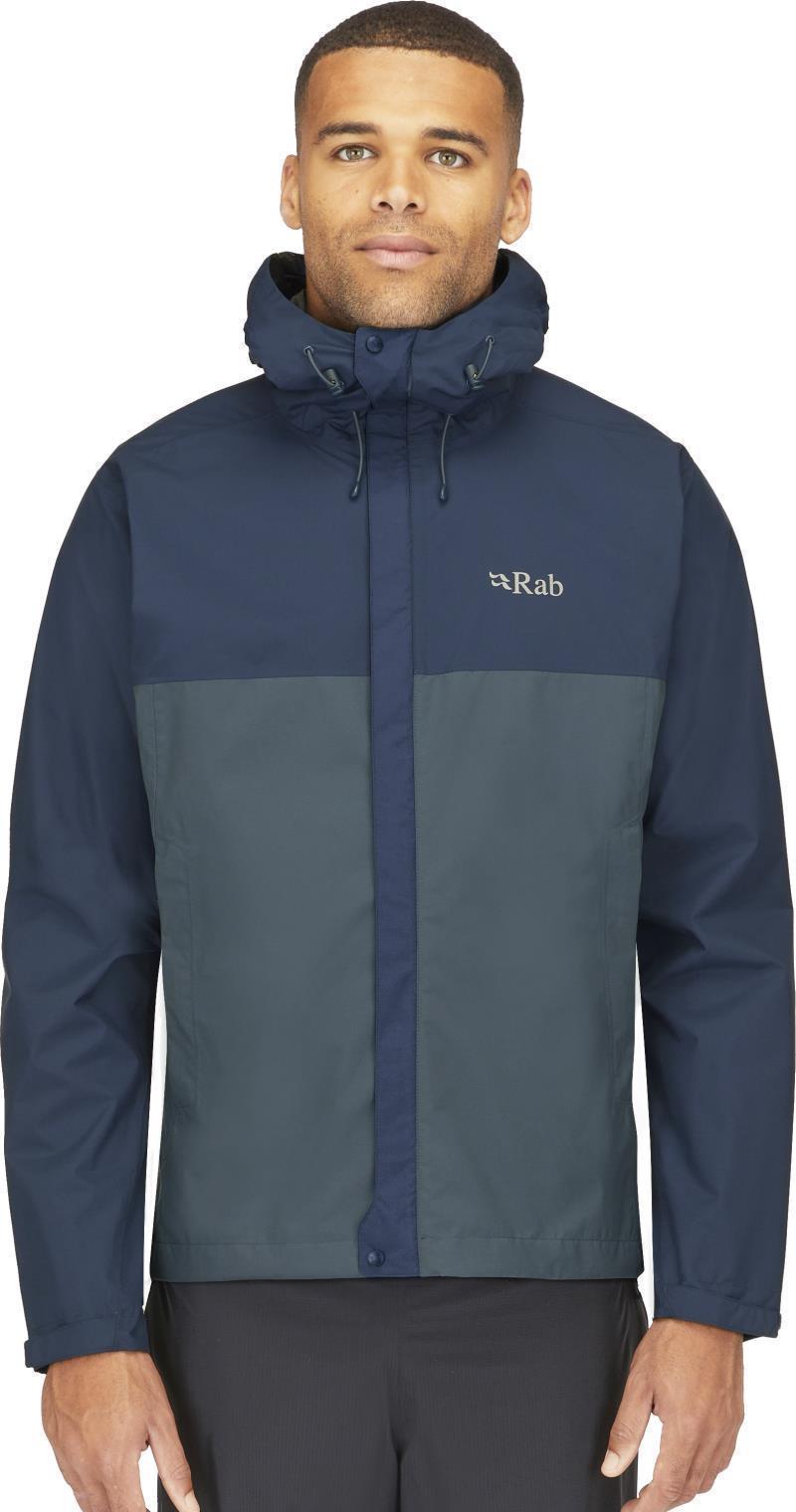 Downpour Eco Jacket - Mens - Tempest Blue / Orion Blue 1