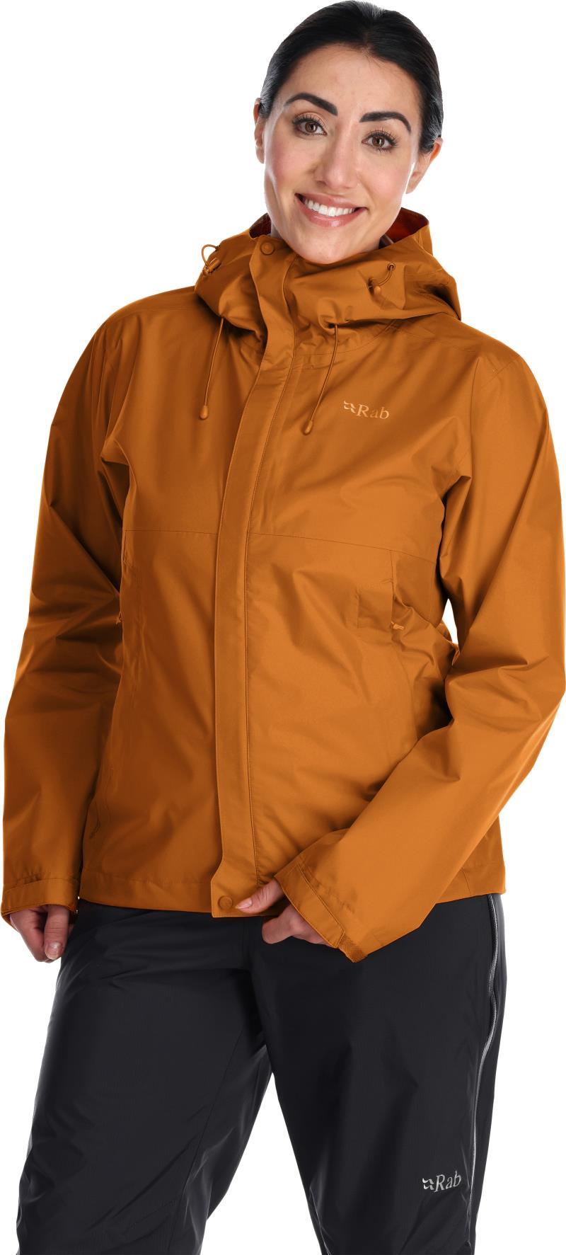 Downpour Eco Jacket - Womens - Marmalade 1