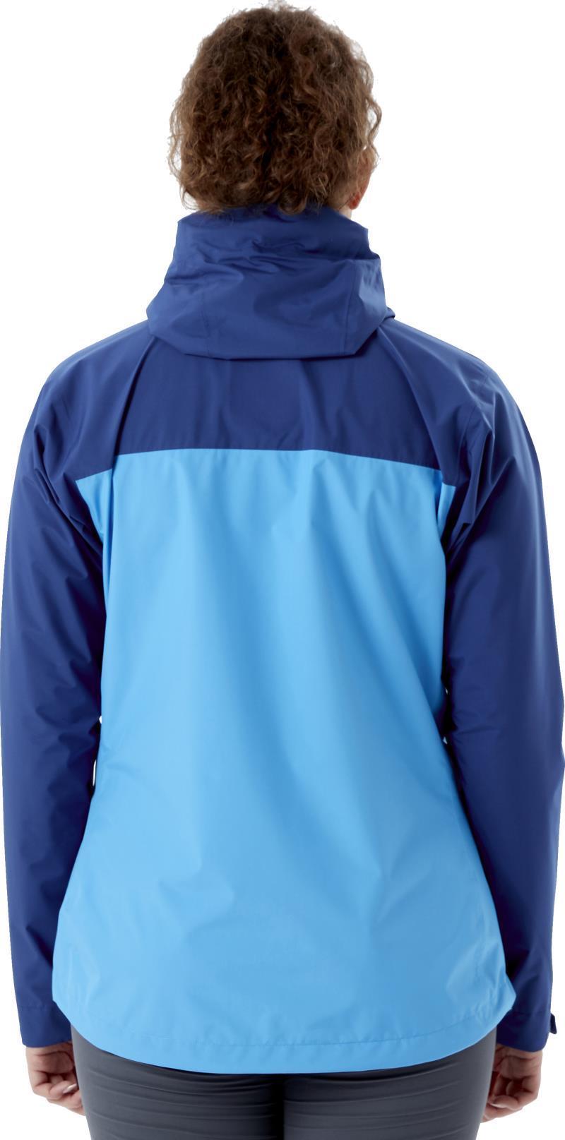 Downpour Eco Jacket - Womens - nightfall blue / alaska blue 1