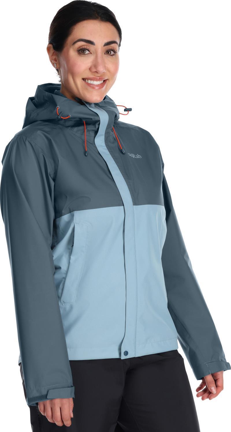 Downpour Eco Jacket - Womens - orion blue / citadel 1