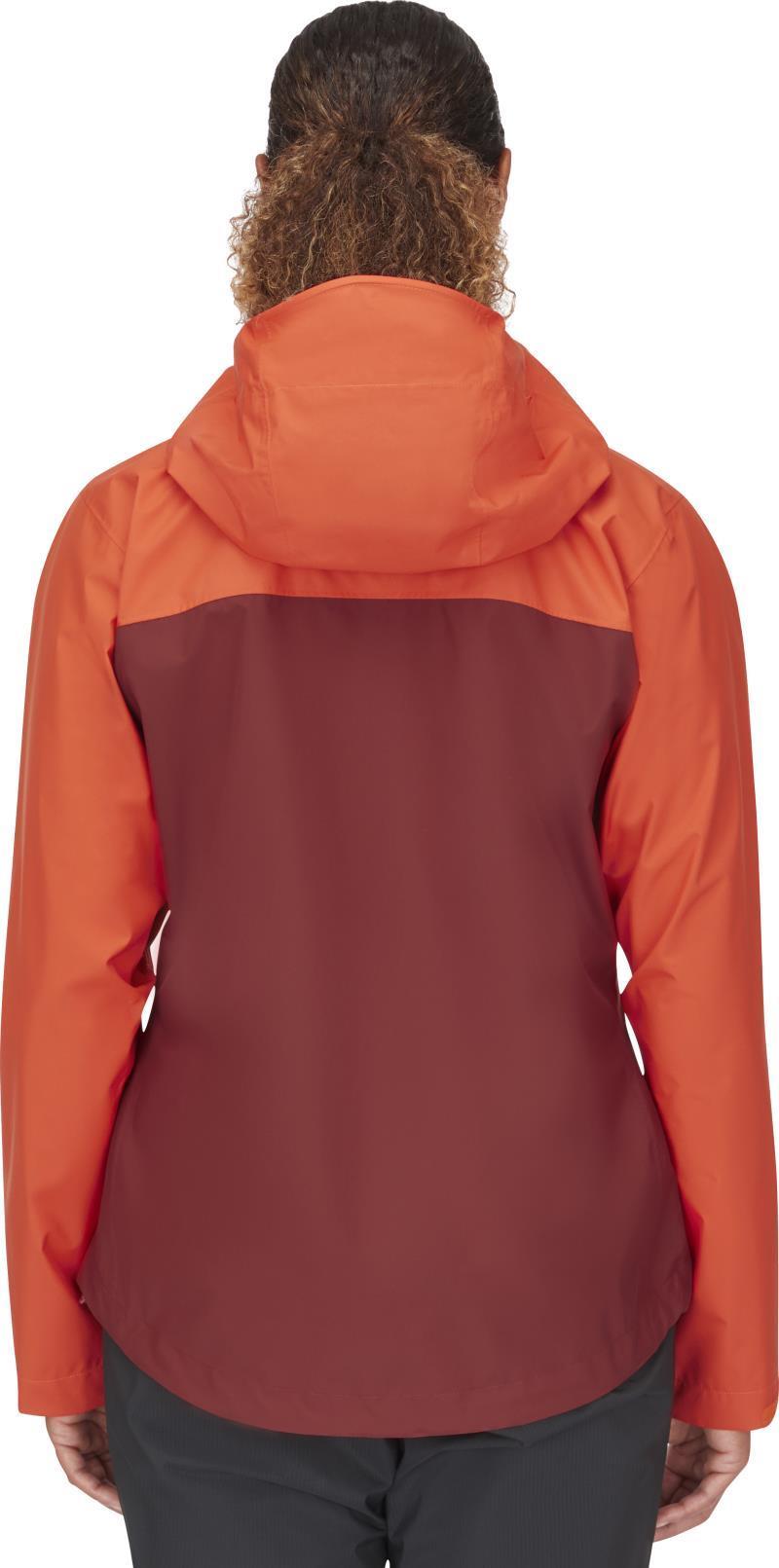 Downpour Eco Jacket - Womens - red grapefruit / tuscan red 1