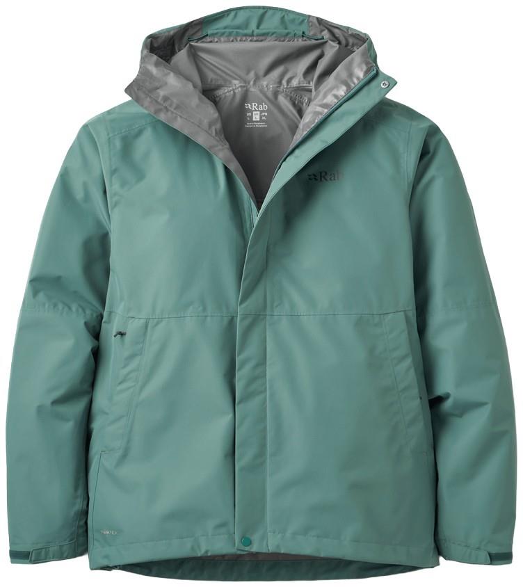 Downpour Jacket - Mens - sage 1
