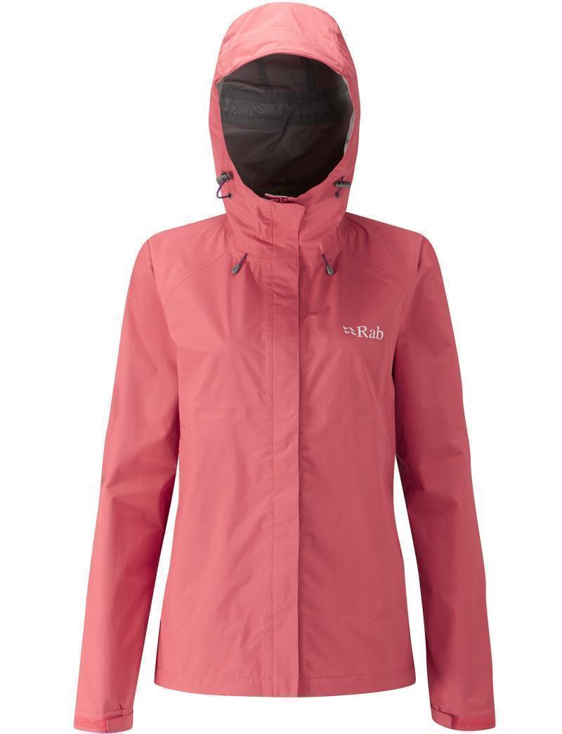 Downpour Jacket - Womens - Coral 1