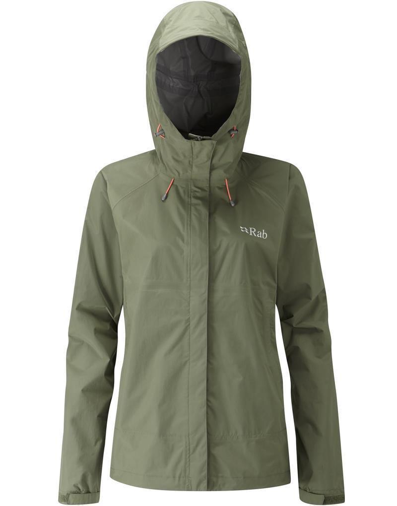 Downpour Jacket - Womens - Field Green 1