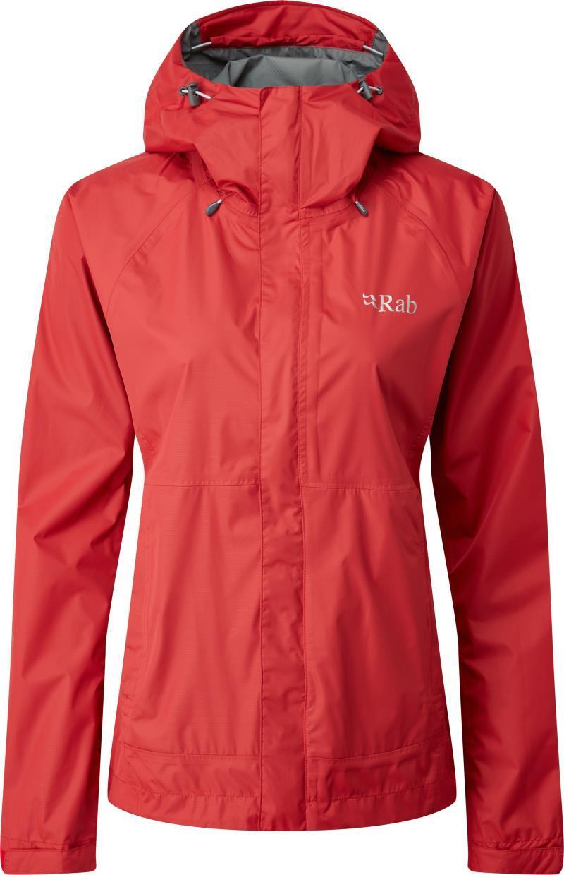 Downpour Jacket - Womens - geranium 1