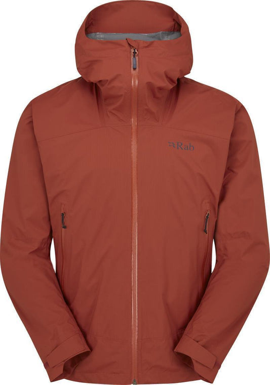 Downpour Light Jacket - Mens - Tuscan Red 1
