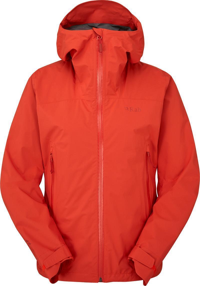 Downpour Light Jacket - Womens - Red Grapefruit 1