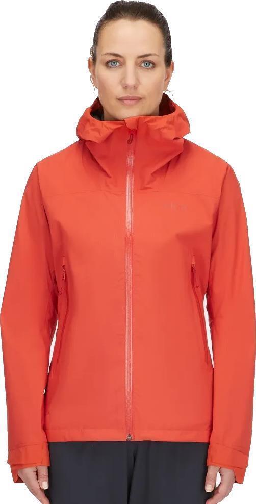 Downpour Light Jacket - Womens - Red Grapefruit 2